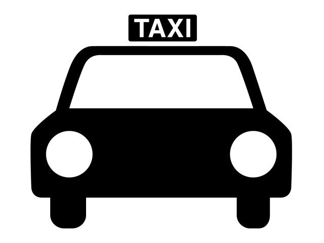 タクシー アイコン 無料イラスト素材 素材ラボ
