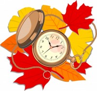 秋の懐中時計