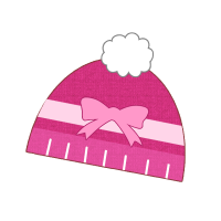 温かい毛糸の帽子…