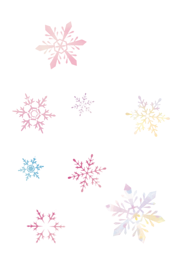 雪の結晶フレーム 縦 Jpg 透過png 無料イラスト素材 素材ラボ