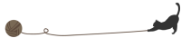 猫と毛糸のライン…