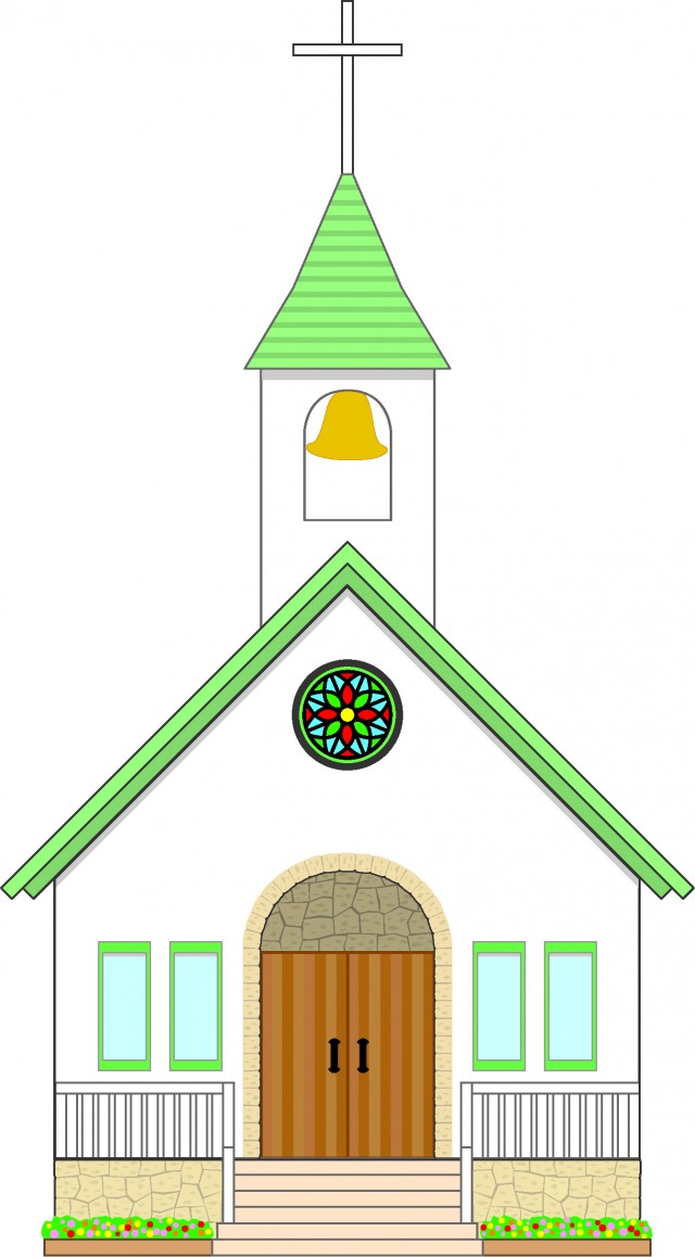 教会１ 無料イラスト素材 素材ラボ