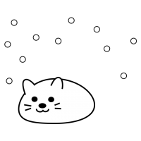 冬のイラスト　雪…