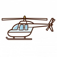 ヘリコプター 無料イラスト素材 素材ラボ
