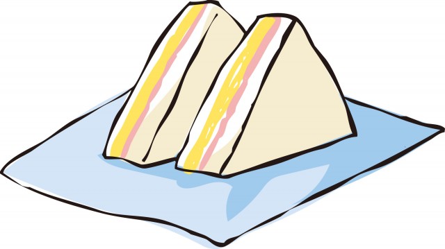 サンドイッチ 無料イラスト素材 素材ラボ