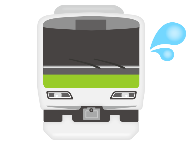 電車遅延 無料イラスト素材 素材ラボ