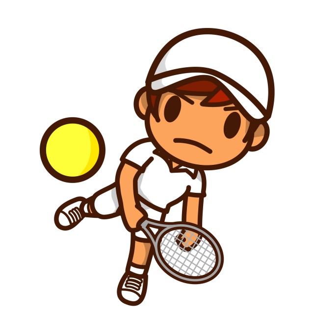最も好ましい かっこいい カッコイイ テニス イラスト 素晴らしい漫画