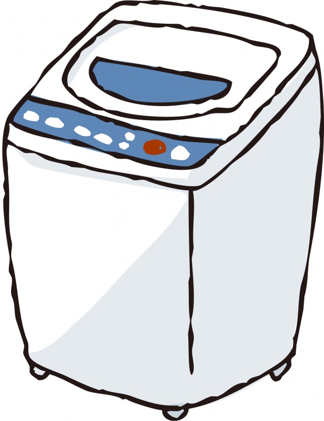 洗濯機1 無料イラスト素材 素材ラボ