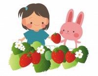 苺摘み