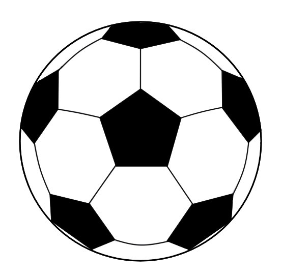 サッカーボール 無料イラスト素材 素材ラボ