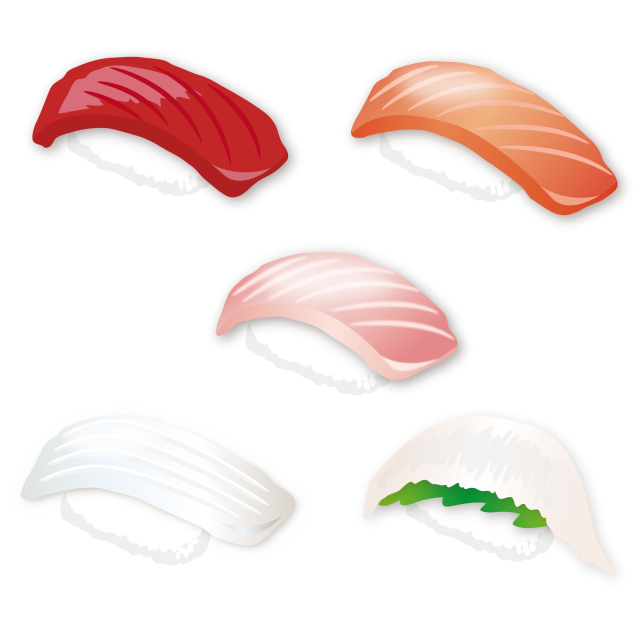 アイコン素材 食べ物シリーズ 寿司 03 無料イラスト素材 素材ラボ