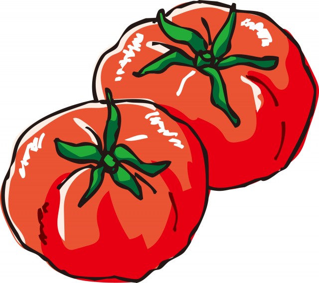 最高の無料イラスト 綺麗なトマト イラスト フリー