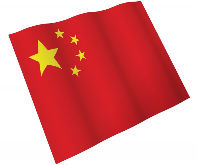 100 中国 国旗 イラスト