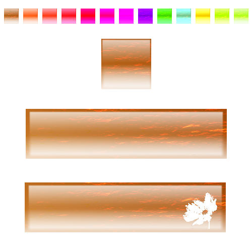 Web素材アイコン アクア風ボタン 夕焼け空 無料イラスト素材 素材ラボ