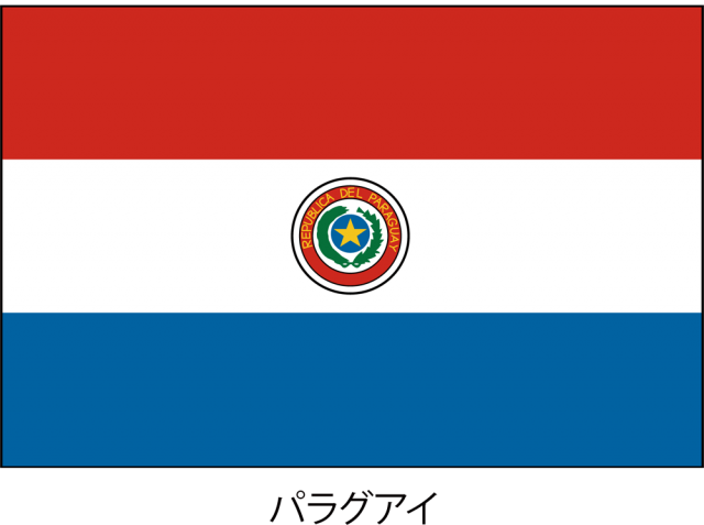 パラグアイ共和国の国旗（CSai・png） | 無料イラスト素材｜素材ラボ