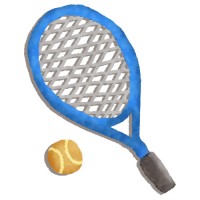 テニスのラケット…
