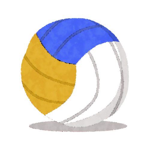 バレーボールのボール 無料イラスト素材 素材ラボ