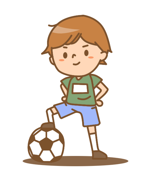 サッカー部員 少年サッカーメンバー募集に使えるイラストまとめ イラスト系まとめ 無料イラスト 素材ラボ 素材ラボ