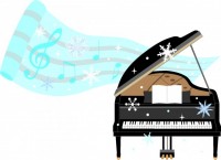 冬のピアノ
