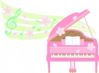 春のピアノ