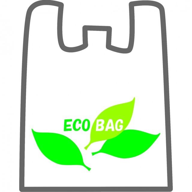 エコバッグ ビニール袋のイラスト 無料イラスト素材 素材ラボ