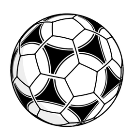 サッカーボール４ 無料イラスト素材 素材ラボ