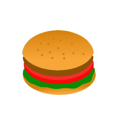 ハンバーガー 無料イラスト素材 素材ラボ