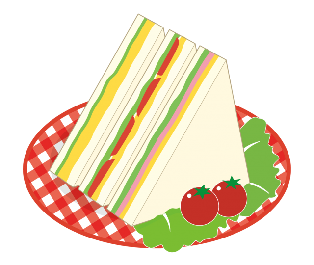 サンドイッチ 無料イラスト素材 素材ラボ