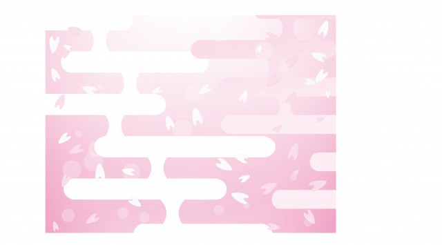 春系和風ピンク背景 雛祭り 正月 入学式などに 無料イラスト素材 素材ラボ