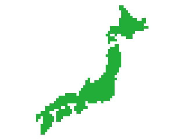 日本地図 無料イラスト素材 素材ラボ