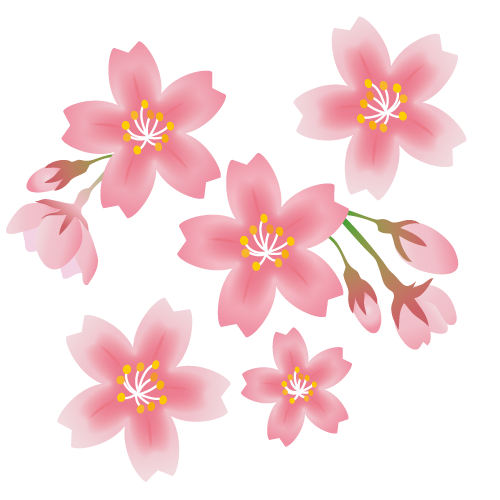 トップ100蕾 桜 つぼみ イラスト 動物ゾーン