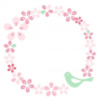 桜のリース