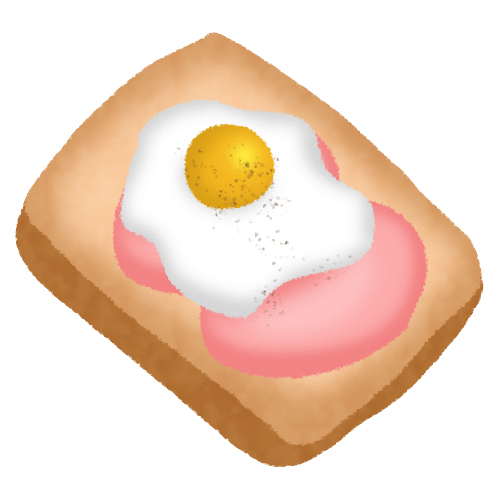 朝食イメージパン 無料イラスト素材 素材ラボ