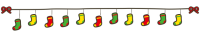 靴下ガーランド
