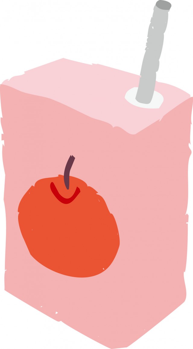 リンゴジュース 無料イラスト素材 素材ラボ