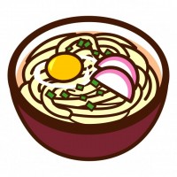 うどん かわいい無料イラスト 使える無料雛形テンプレート最新順 素材ラボ