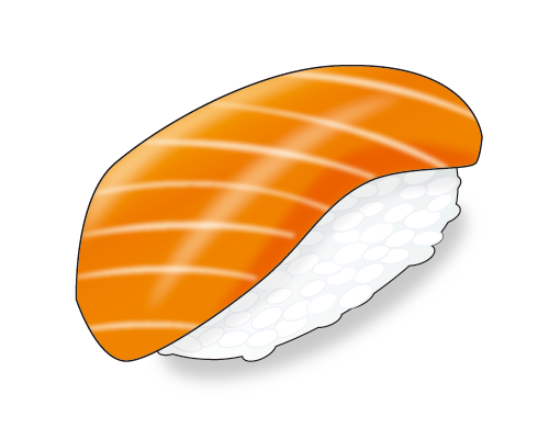 寿司 サーモン 無料イラスト素材 素材ラボ