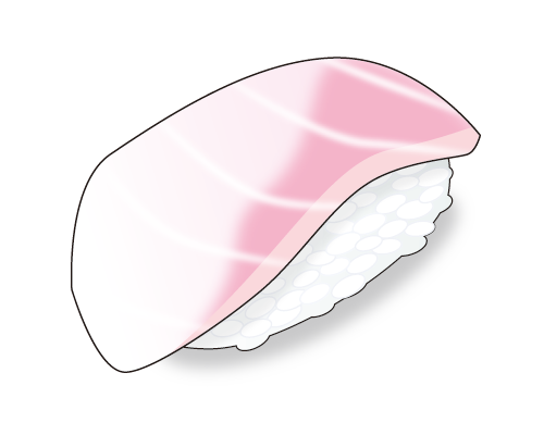 寿司 鯛 無料イラスト素材 素材ラボ