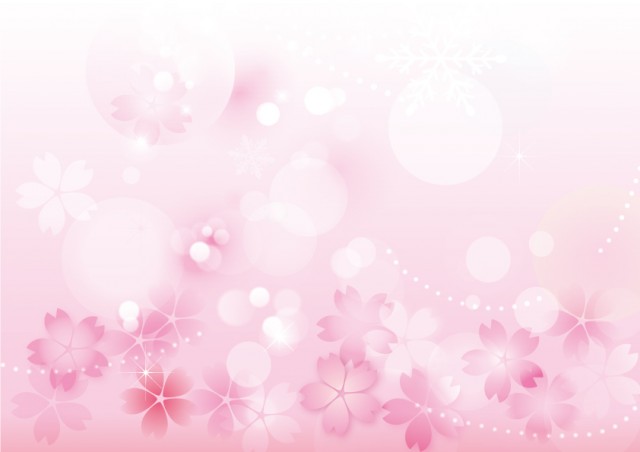 春色 桜の背景イラスト2 無料イラスト素材 素材ラボ