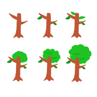 木の生育
