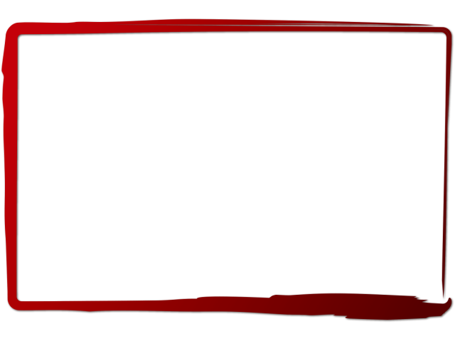 筆線フレーム 赤黒グラデ 無料イラスト素材 素材ラボ