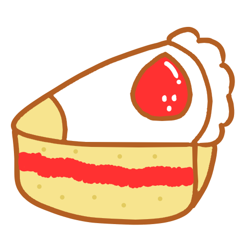 いちごのショートケーキのイラスト 無料イラスト素材 素材ラボ