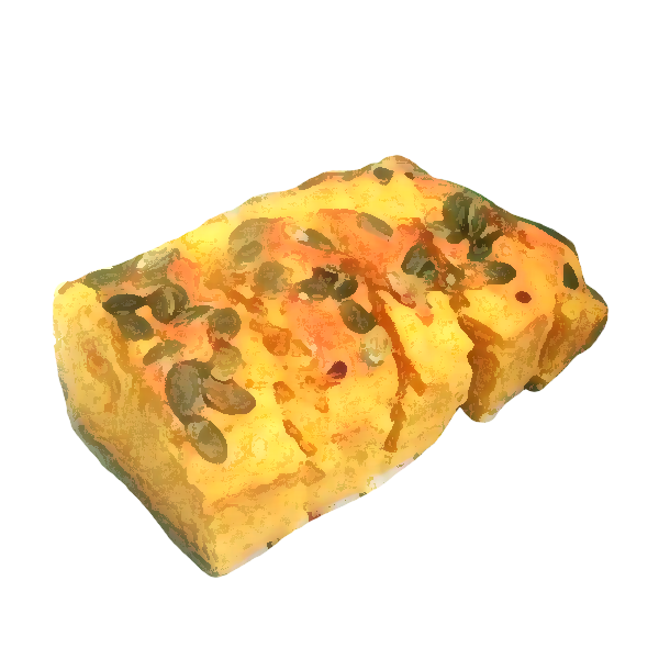 スイーツイラスト 南瓜のパウンドケーキ2 無料イラスト素材 素材ラボ