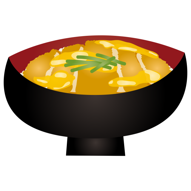 丼ぶりのイラストセット 無料イラスト素材 素材ラボ