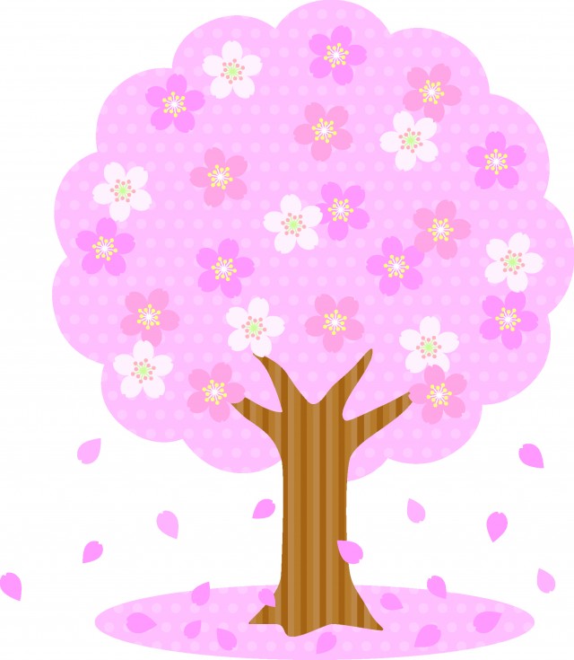 木 イラスト 桜の