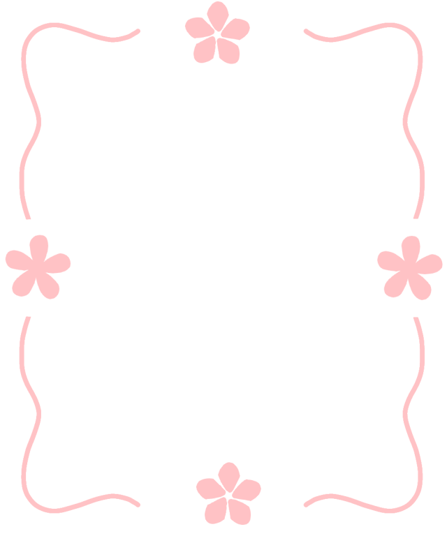 桃色の桜フレーム枠のイラスト 無料イラスト素材 素材ラボ