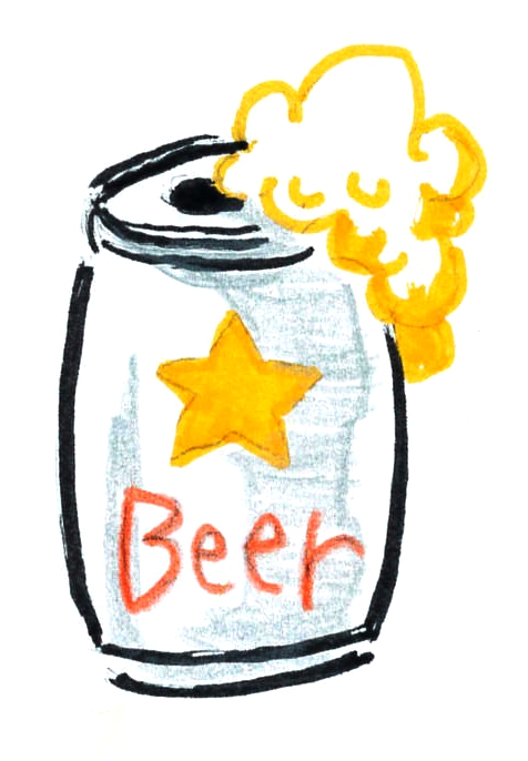 缶ビール 無料イラスト素材 素材ラボ