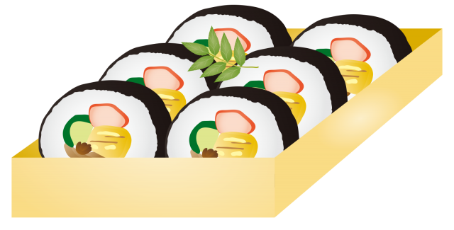 巻きずし 無料イラスト素材 素材ラボ