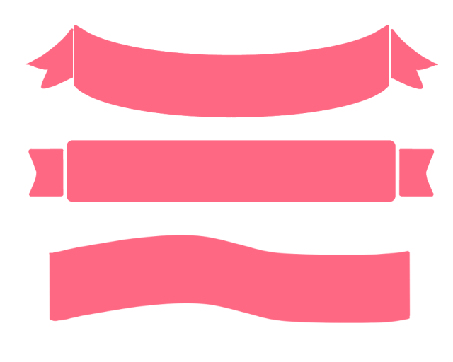 ピンク色ラベルのイラスト 無料イラスト素材 素材ラボ