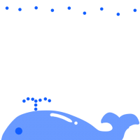 水色のクジラフレ…